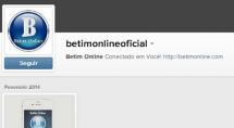 Instagram do Betim Online já está disponível 